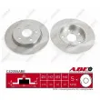 Jeu de 2 disques de frein arrière ABE C42055ABE - Visuel 1