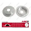 Jeu de 2 disques de frein arrière ABE C43024ABE - Visuel 1