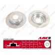 Jeu de 2 disques de frein arrière ABE C44011ABE - Visuel 1
