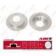 Jeu de 2 disques de frein arrière ABE C45005ABE - Visuel 1