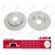 Jeu de 2 disques de frein arrière ABE C4A011ABE - Visuel 1