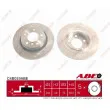 Jeu de 2 disques de frein arrière ABE C4B019ABE - Visuel 1