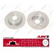 Jeu de 2 disques de frein arrière ABE C4G011ABE - Visuel 1