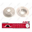 Jeu de 2 disques de frein arrière ABE C4M034ABE - Visuel 1