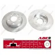 Jeu de 2 disques de frein arrière ABE C4W005ABE - Visuel 1