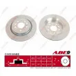 Jeu de 2 disques de frein arrière ABE C4X018ABE - Visuel 1