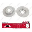 Jeu de 2 disques de frein arrière ABE C4X019ABE - Visuel 1