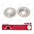 Jeu de 2 disques de frein arrière ABE C4Y003ABE - Visuel 1