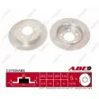 Jeu de 2 disques de frein arrière ABE C4Y006ABE - Visuel 1