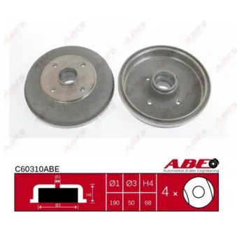 Tambour de frein ABE