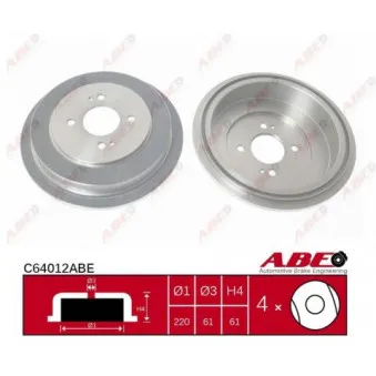 Tambour de frein ABE