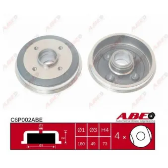 Tambour de frein ABE