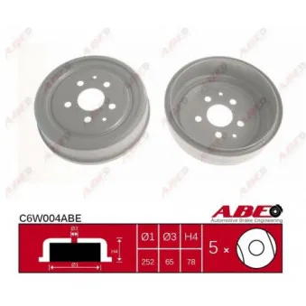Tambour de frein ABE