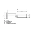 Boulon de roue DT 4.40271 - Visuel 2