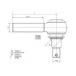 Rotule de barre de connexion DT 4.61802 - Visuel 2