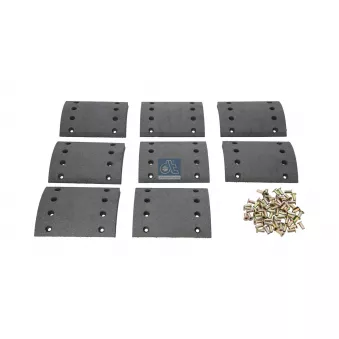 Kit de garnitures de frein, frein à tambour DT 6.95005