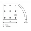 Kit de garnitures de frein, frein à tambour DT 6.95005 - Visuel 2