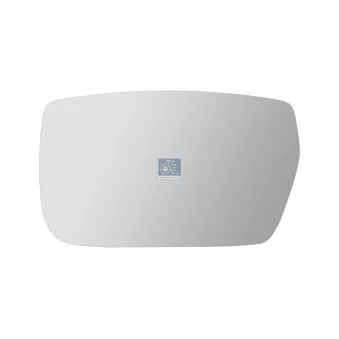 Verre de rétroviseur, rétroviseur extérieur DT 7.73415