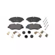 Jeu de 4 plaquettes de frein avant DT 7.92607 - Visuel 1