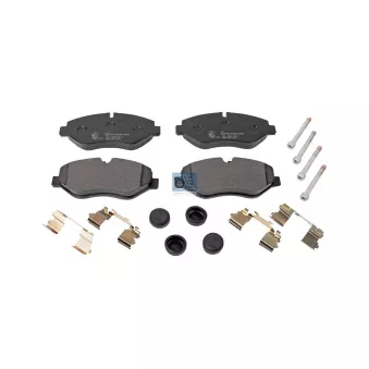 Jeu de 4 plaquettes de frein avant DT 7.92607