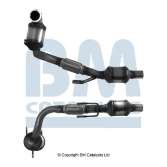 Filtre à particules / à suie, échappement BM CATALYSTS BM15067H
