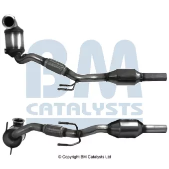 Filtre à particules / à suie, échappement BM CATALYSTS BM15089H