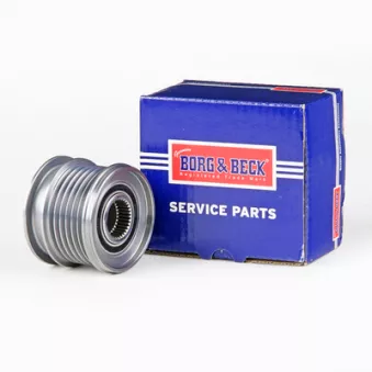 Poulie roue libre, alternateur BORG & BECK BBA5089