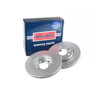 Jeu de 2 disques de frein avant BORG & BECK BBD4064