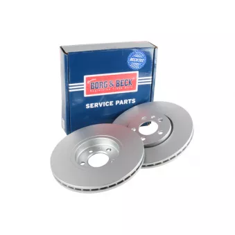 Jeu de 2 disques de frein avant BORG & BECK BBD4105