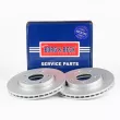 Jeu de 2 disques de frein avant BORG & BECK BBD4110 - Visuel 1