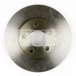 Jeu de 2 disques de frein avant BORG & BECK BBD4123 - Visuel 2