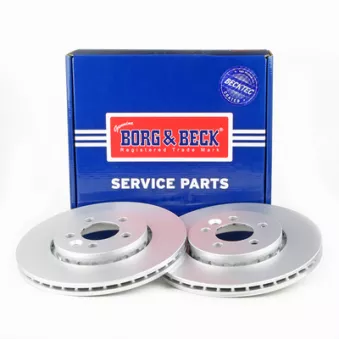 Jeu de 2 disques de frein avant BORG & BECK BBD4130