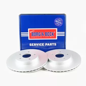 Jeu de 2 disques de frein avant BORG & BECK BBD4137
