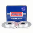Jeu de 2 disques de frein avant BORG & BECK BBD4174 - Visuel 1