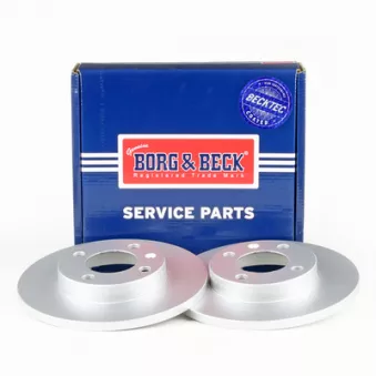 Jeu de 2 disques de frein avant BORG & BECK BBD4174