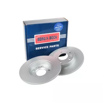 Jeu de 2 disques de frein arrière BORG & BECK BBD4214