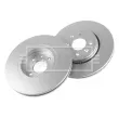 Jeu de 2 disques de frein avant BORG & BECK BBD4219 - Visuel 3