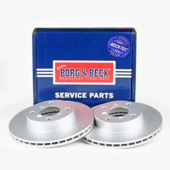 Jeu de 2 disques de frein avant BORG & BECK BBD4230