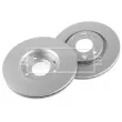 Jeu de 2 disques de frein avant BORG & BECK BBD4245 - Visuel 3