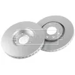 Jeu de 2 disques de frein avant BORG & BECK BBD4246 - Visuel 3