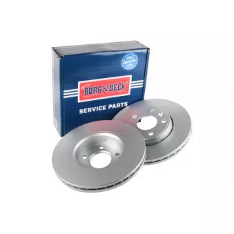 Jeu de 2 disques de frein avant BORG & BECK BBD4297