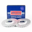 Jeu de 2 disques de frein avant BORG & BECK BBD4303 - Visuel 1