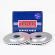 Jeu de 2 disques de frein avant BORG & BECK BBD4311 - Visuel 1