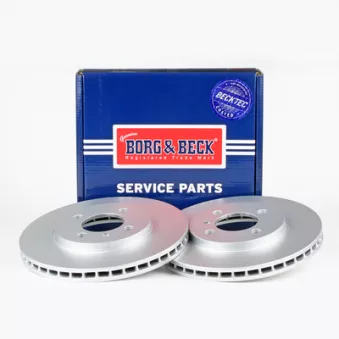 Jeu de 2 disques de frein avant BORG & BECK BBD4311