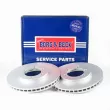 Jeu de 2 disques de frein avant BORG & BECK BBD4313 - Visuel 1