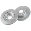 Jeu de 2 disques de frein avant BORG & BECK BBD4314 - Visuel 3