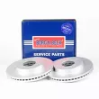 Jeu de 2 disques de frein avant BORG & BECK BBD4347 - Visuel 1
