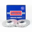 Jeu de 2 disques de frein avant BORG & BECK BBD4367 - Visuel 1
