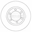 Jeu de 2 disques de frein avant BORG & BECK BBD4367 - Visuel 2