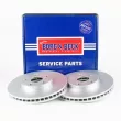Jeu de 2 disques de frein avant BORG & BECK BBD4375 - Visuel 1